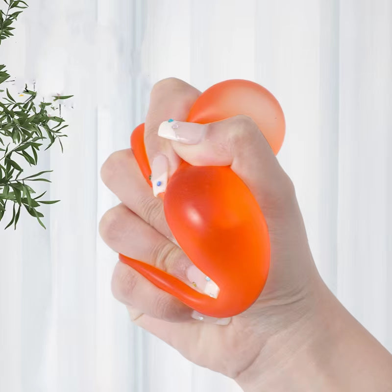 Squishy Stress Balls Resistance Fidget Toys Sensory Stress Relief Hand Therapy Toys Rebound Pinch Squeeze Ball for Kids Adults