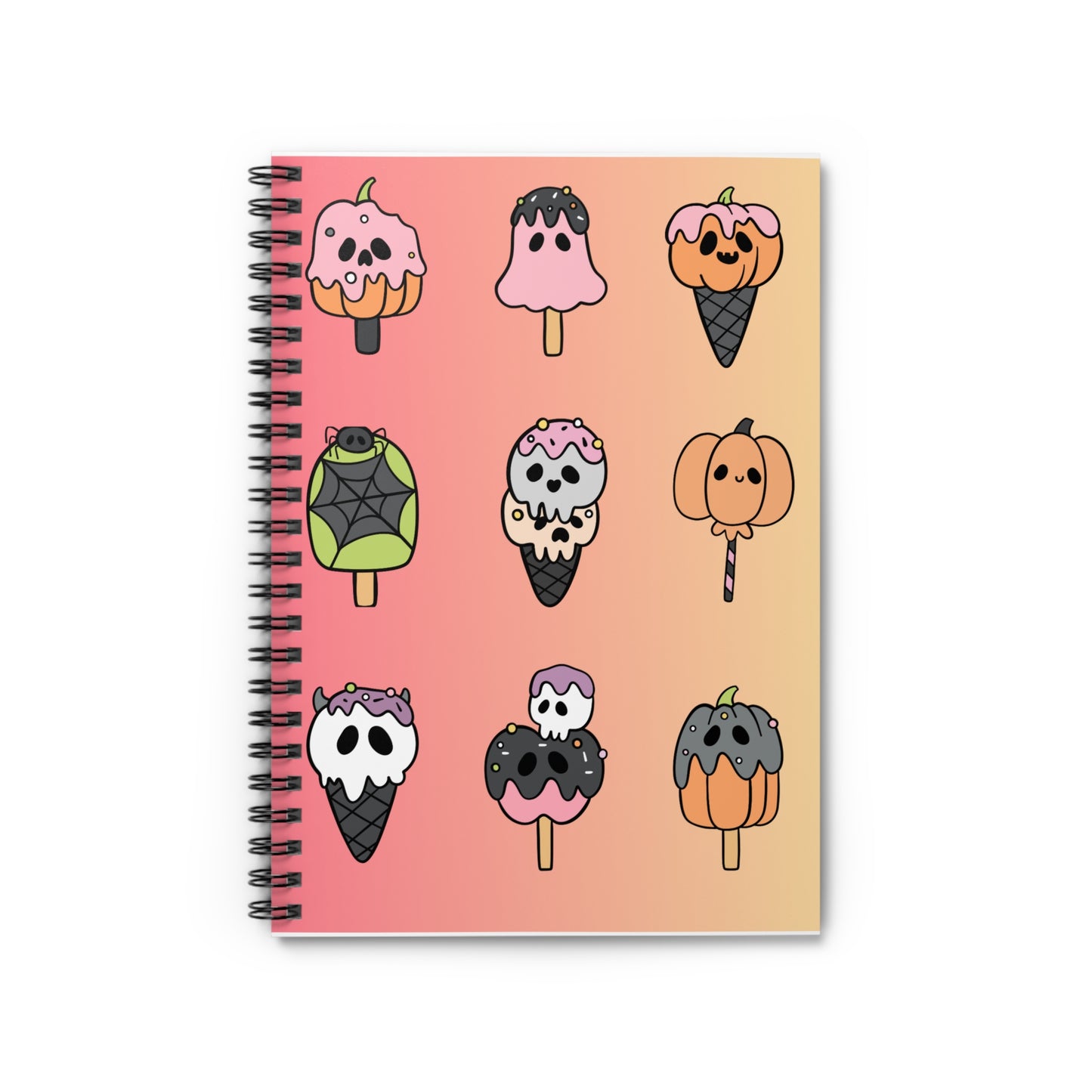 Trick or treat Spiral Notebook - Ruled Line