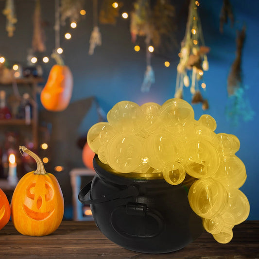 Halloween Decorations Outdoor, Halloween Bowl! DIY Bubbling Cauldron Set,Spooky Vintage Decor for Home Kitchen Room Party Table Decoration