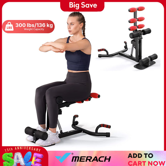 Deep Squat Machine Adjustable Glutes Trainer Machine Core Leg Push up Workout Machine Multifunctional Buttocks Machine
