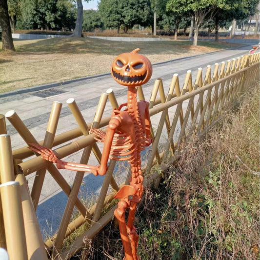 Halloween Clearance! Halloween Pumpkin Skeleton Decoration Halloween Party Decoration