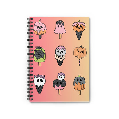 Trick or treat Spiral Notebook - Ruled Line