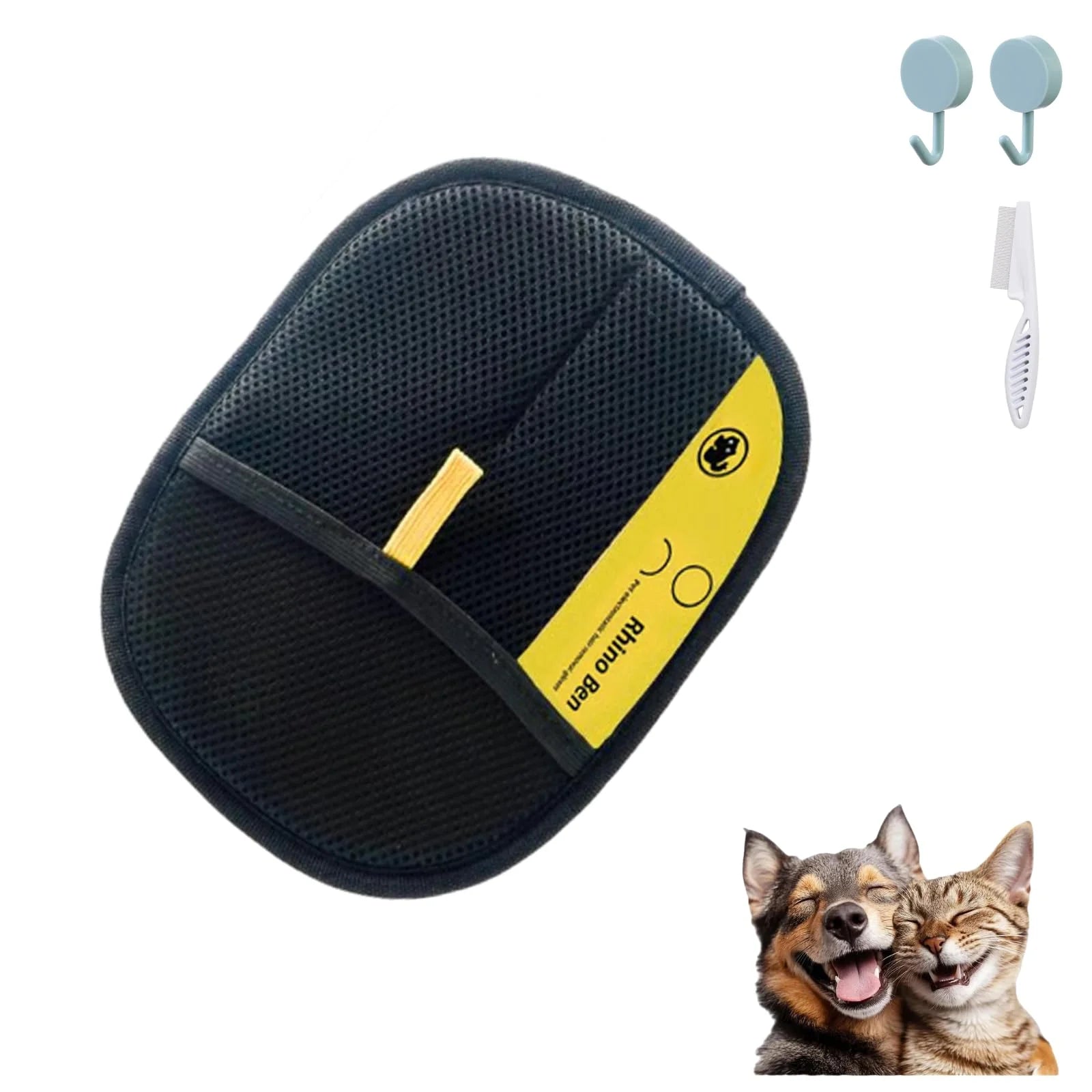 2025 Pet Glove, Pet Electrostatic Gloves, Electrostatic Gloves Pet Hair, Pet Hair Remover Electrostatic Gloves, Yomi Pet Hair Remover Glove, Double-Sided Grooming Gloves Pets 1PCS