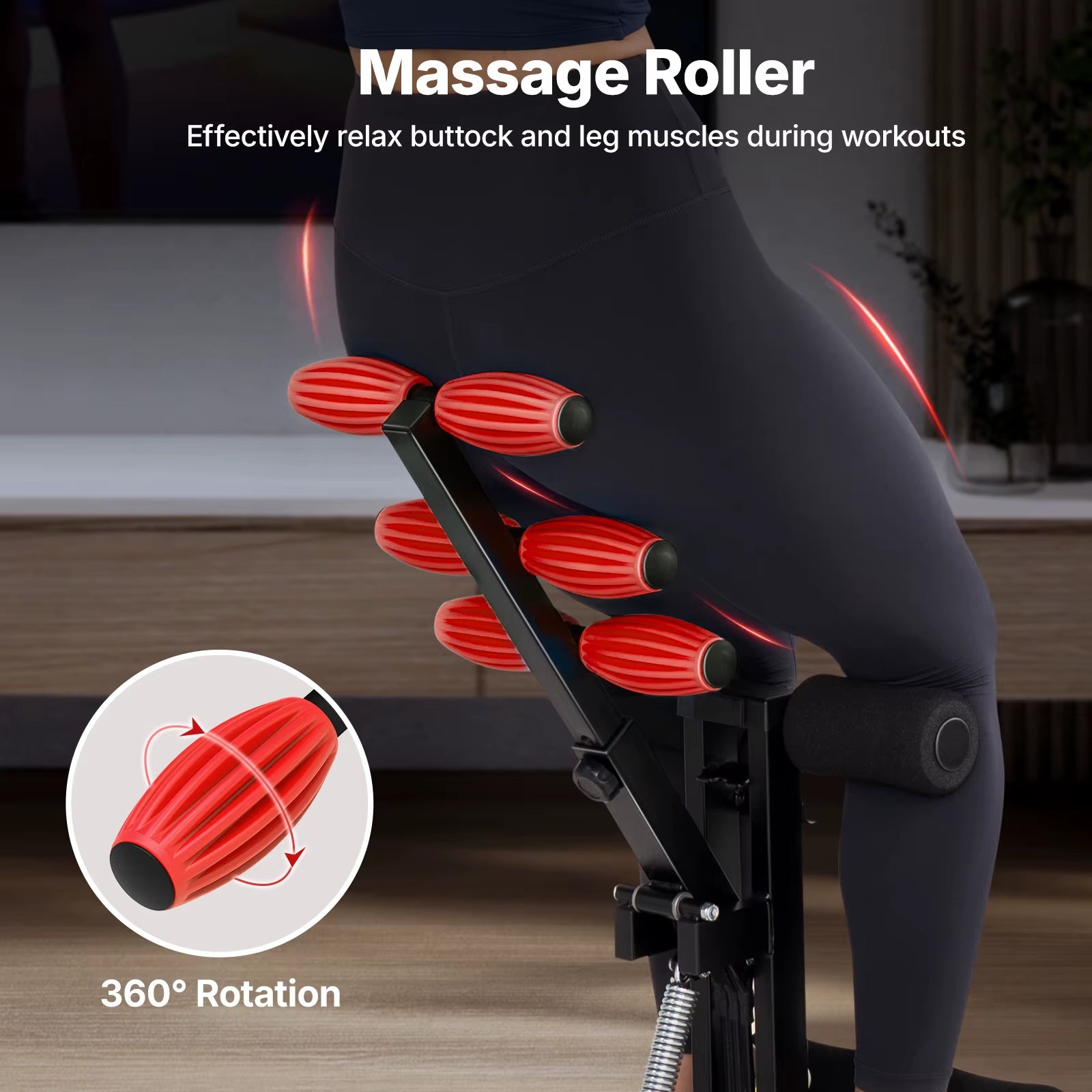 Deep Squat Machine Adjustable Glutes Trainer Machine Core Leg Push up Workout Machine Multifunctional Buttocks Machine