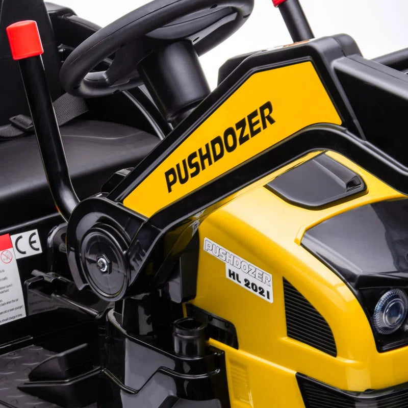 6 Volt 1 Seater Tractors / Construction Battery Powered Ride On