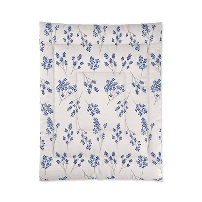 Blue dainty Comforter