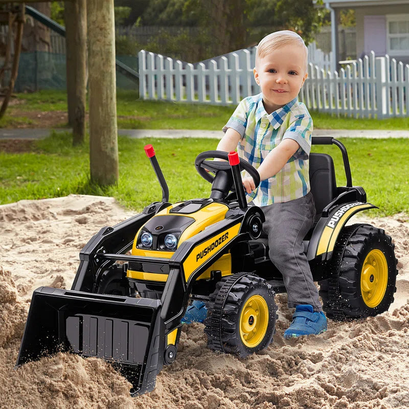 6 Volt 1 Seater Tractors / Construction Battery Powered Ride On