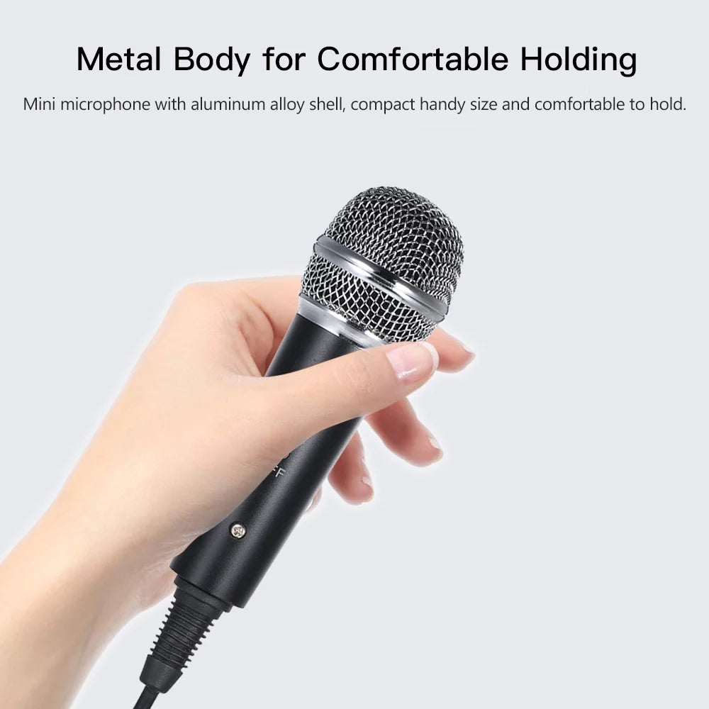 Pc/Phone Microphone,3.5Mm Plug+Play Home Recording Studio Equipment for Live Broadcast Conferencing Chatting