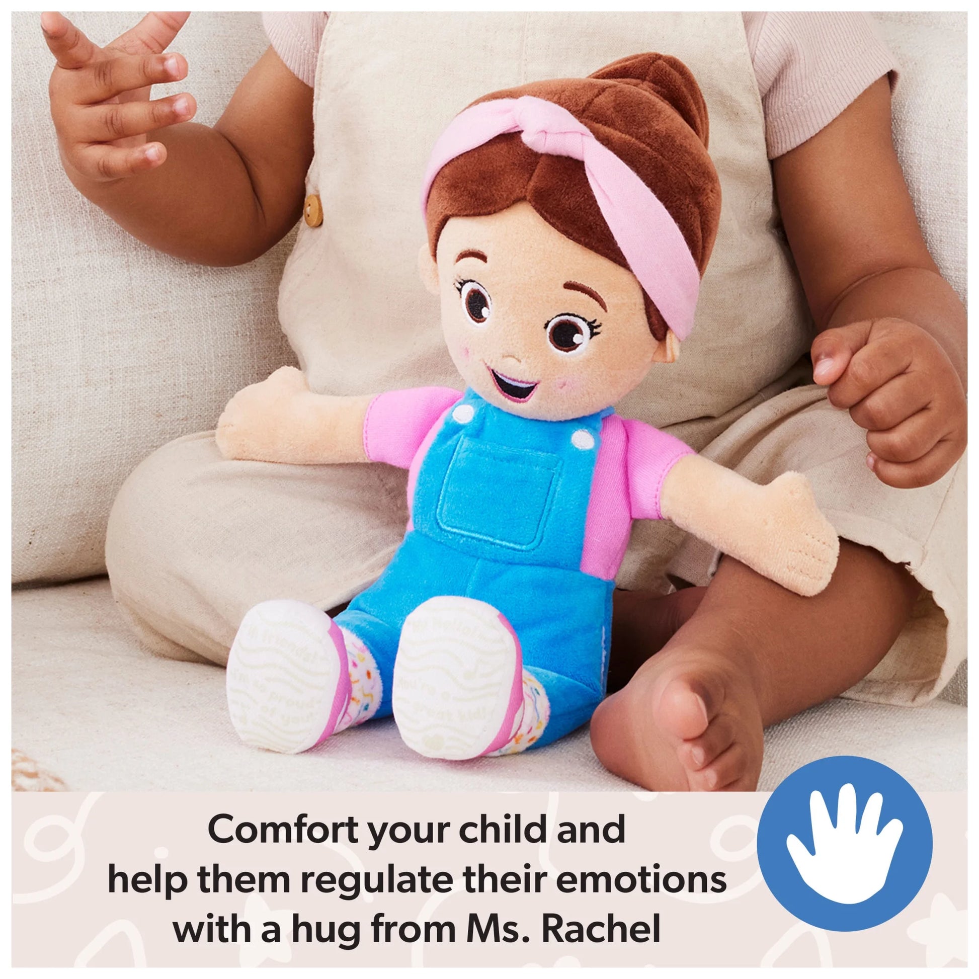 Official 11-Inch Cuddle & Comfort Plush Doll for Ages 6 Months to 3+